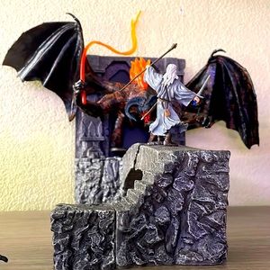 Lord of the rings bridge at Kazad doom set